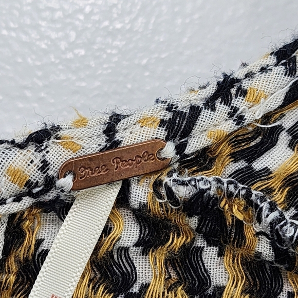 Free People Women's Runnin On A Dream 100% Cotton Embroidered Crop Top - S - Picture 4 of 10